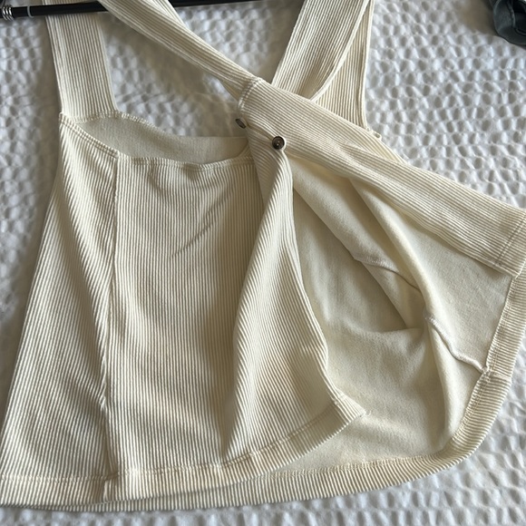 Project Social T Off White Open Back Tank - Picture 3 of 3